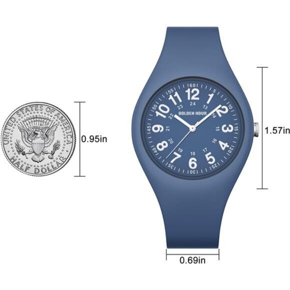 Waterproof Sports Analog Unisex Watches for Nurse Medical - Picture 4 of 7